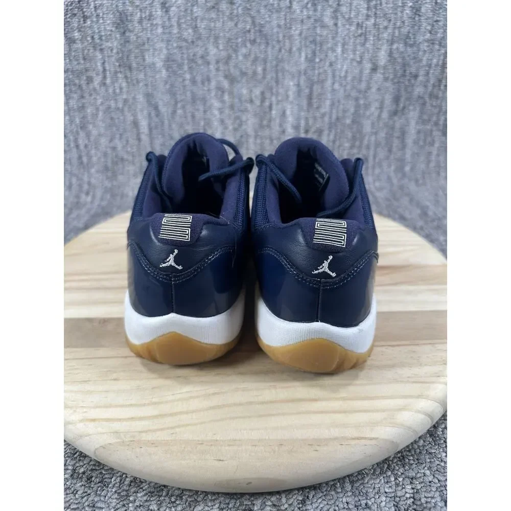 Pre-Owned Nike Air Jordan 11 GS Retro Low Navy Gum Size 4.5y